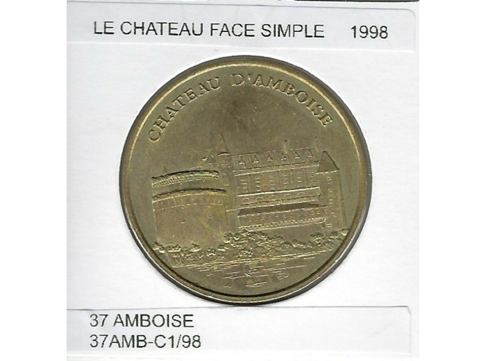 37 AMBOISE LE CHATEAU FACE SIMPLE 1998 SUP