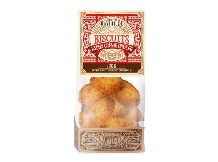 Biscuits Façon Crème Brûlée - 150G