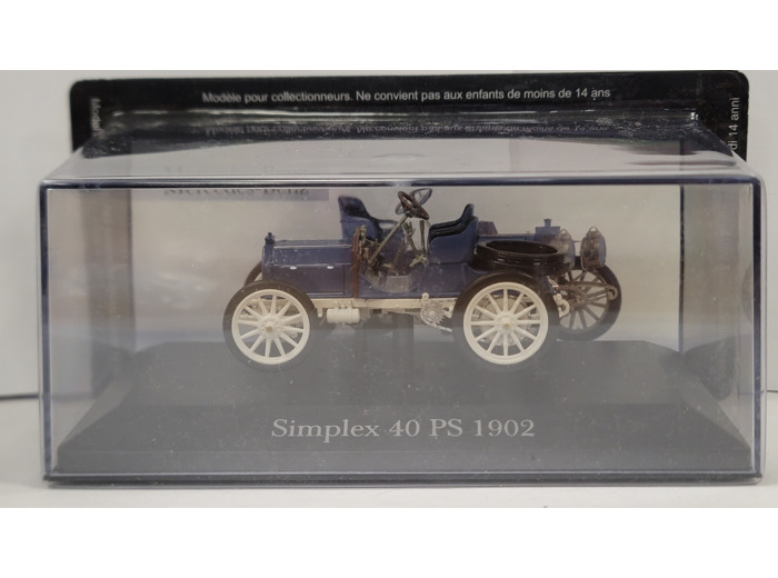 MERCEDES SIMPLEX 40 PS 1902 1/43 BOITE D'ORIGINE