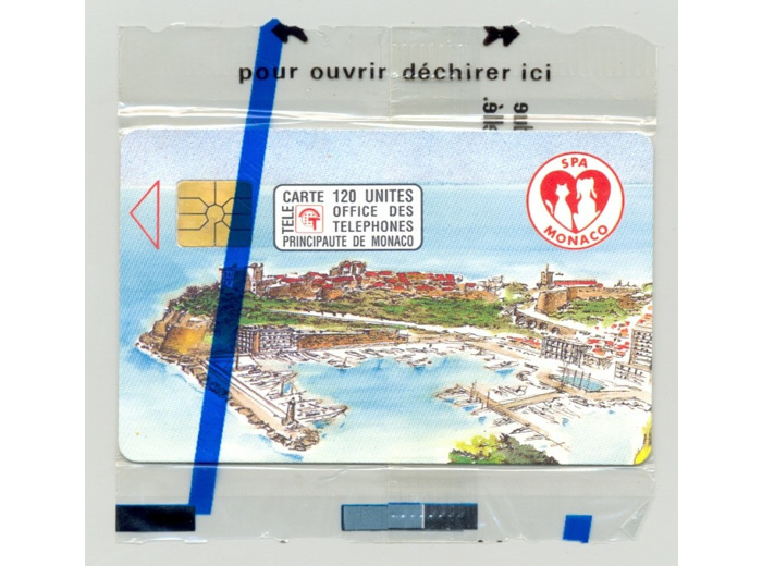 TELECARTE NSB 120 UNITE 04/92 SPA MONACO MF23