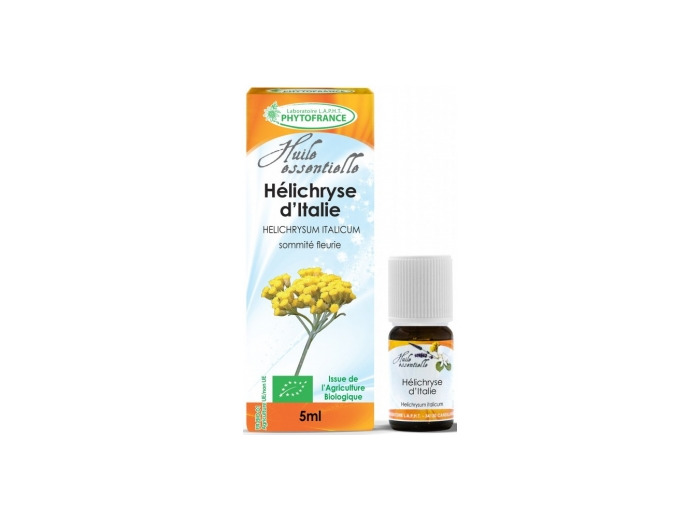 Huile essentielle d'Hélichryse d'Italie BIO France 5ml