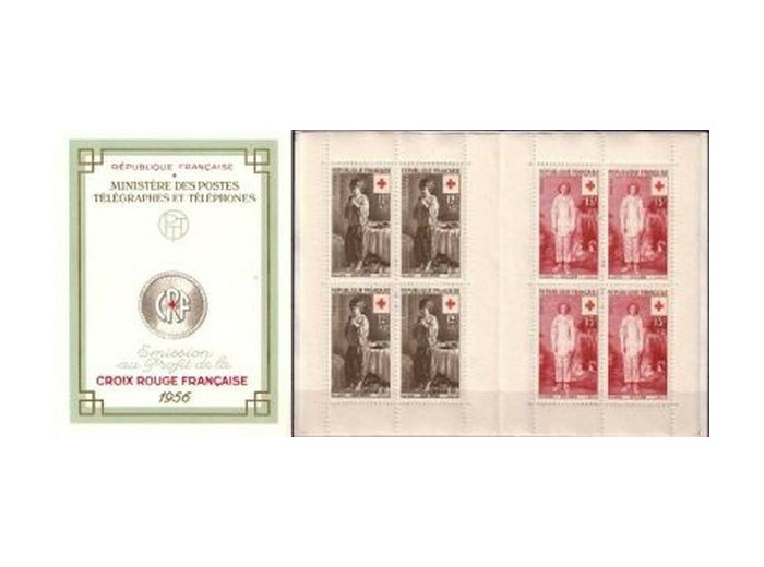 FRANCE Carnet croix rouge 1956 Yvert 2005 Neuf