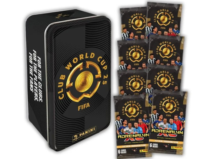 Boîte métal Classique Club World Cup 2025 Adrenalyn XL™ 2025