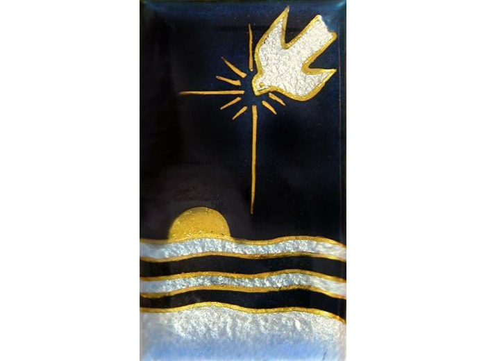 Lueur d'aube 7X4cm - EMAUX DU LIBAN