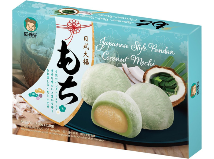 SZU SHEN PO - Mochi coco Pandan – (1 x 210 g)