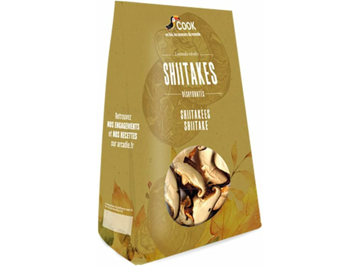 Shiitakes deshydrates 20g Cook