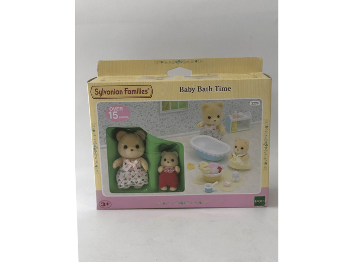 LE BAIN DE BEBE OURS SYLVANIAN FAMILIES 2228 EPOCH