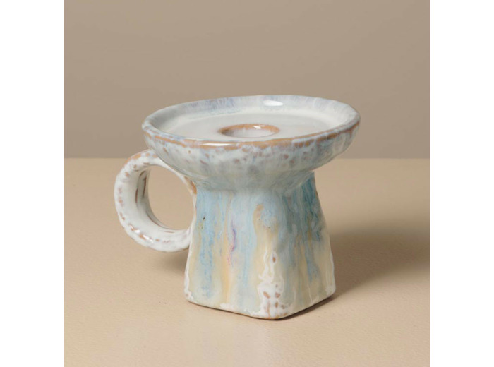 Bougeoir céramique Azul 10x9x12cm