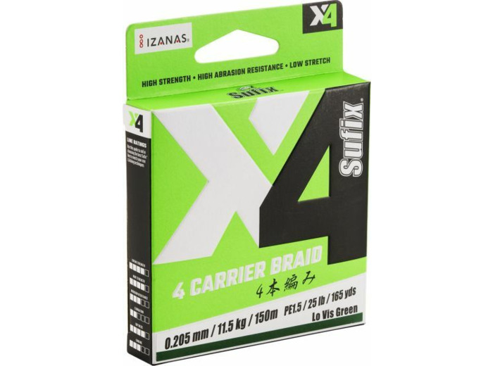 X4 braid verte 300m sufix