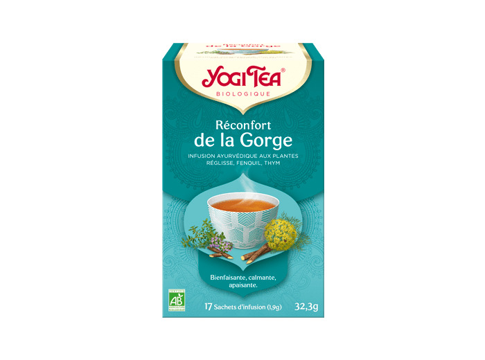 Infusion réconfort gorge bio-17sachets-Yogi Tea