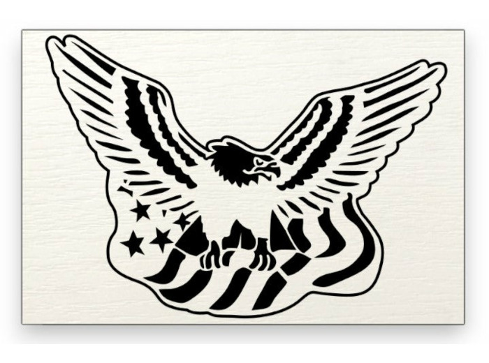 Aigle - Drapeau USA