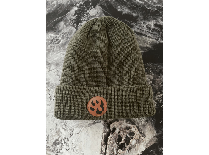 Bonnet patte de chien maille fine doublé