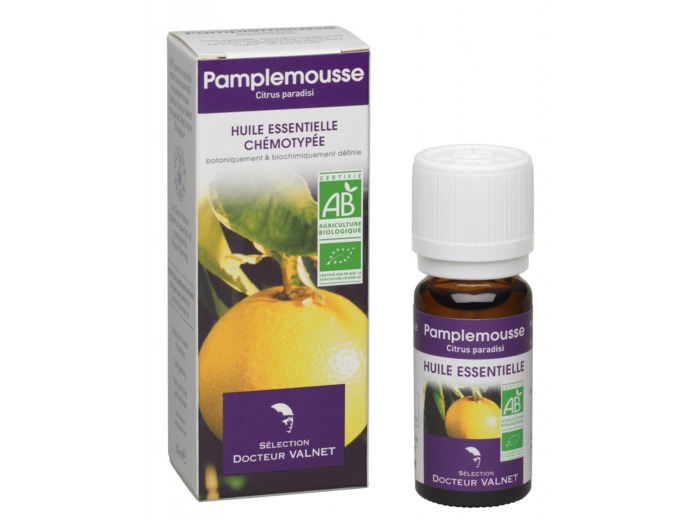 Huile essentielle Pamplemousse Bio-10ml-Dr.Valnet