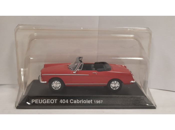 PEUGEOT 404 CABRIOLET 1967 1/43