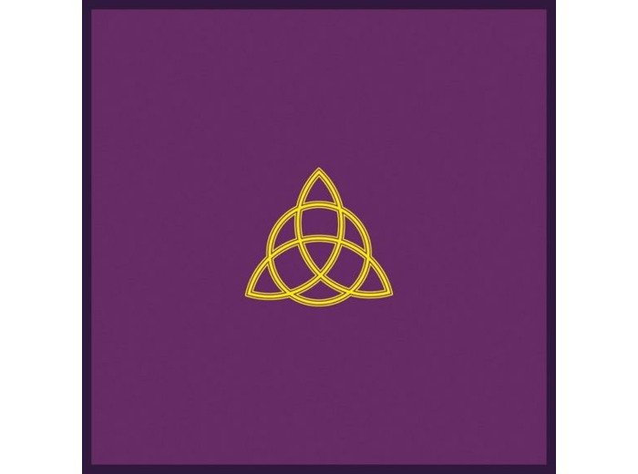 Tapis violet Triquetra