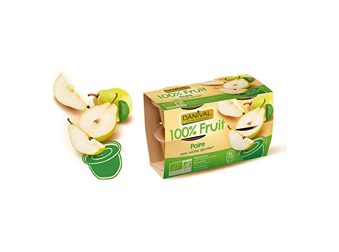Puree poire 4x100g DANIVAL