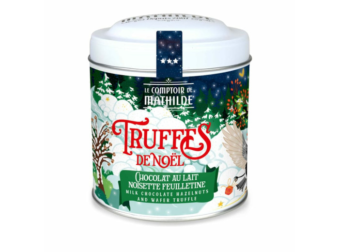 Truffe de Noël Lait Noisette Feuilletine 200G