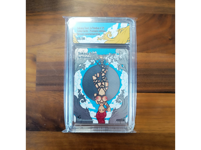 Sakasa Tsuri, la pendue - Carte commémorative Seiko