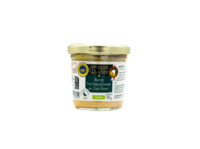 Bloc Foie Gras de Canard IGP Verrine