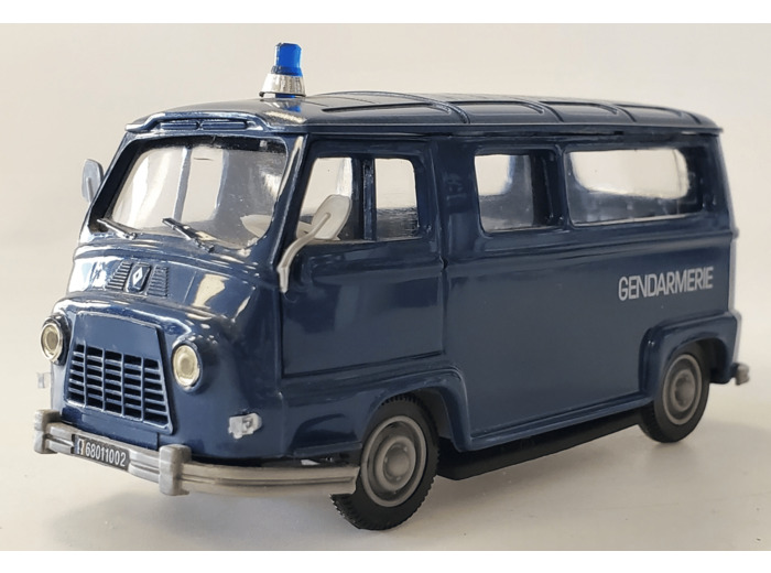 RENAULT ESTAFETTE BLEU GENDARMERIE NOREV PLASTIQUE 1/43 SANS BOITE