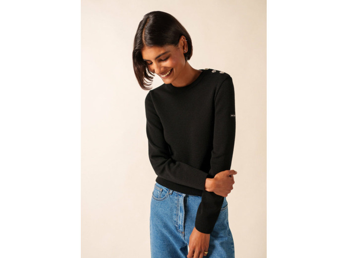 Pull marin uni Marée