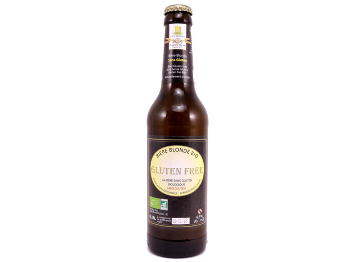 Bière Blonde Sans Gluten Bio 33cl