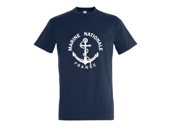 T-shirt Marine Nationale (bleu marine)