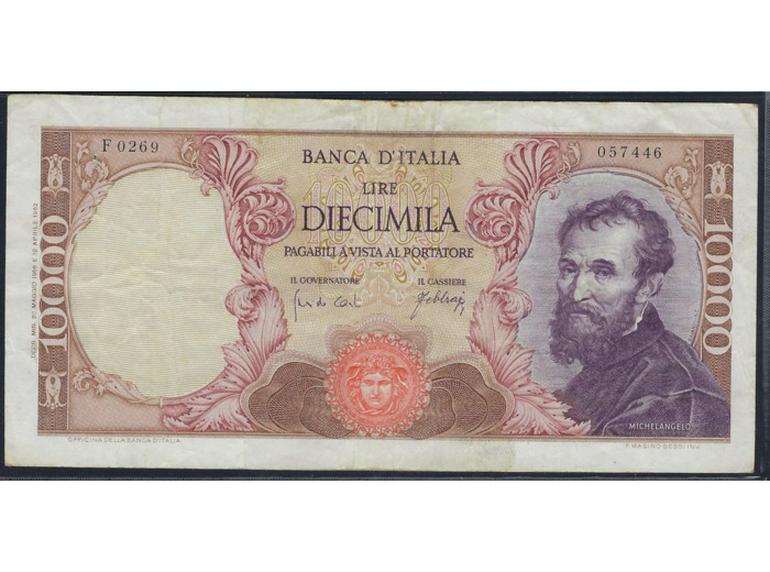 ITALIE 10000 LIRE 20-05-1966 F0269 TTB
