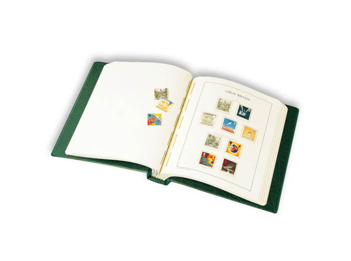 LEUCHTTURM ALBUM BARRE ROTATIVE PERFECT DP France 1960-1979 VERT 341504 OCCASION