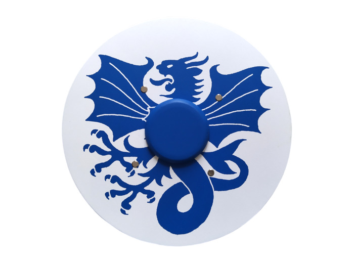 Le bouclier du Gaulois - dragon