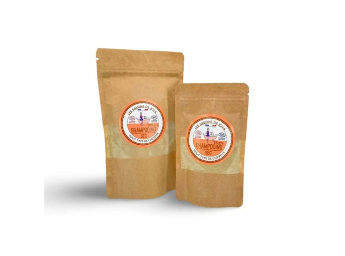 Recharge shampoing sec Pamplemousse-35g-Les savons de Joya