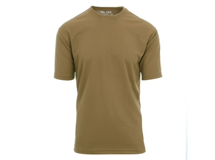 T-shirt tactique 101 Inc. séchage rapide (coyote)