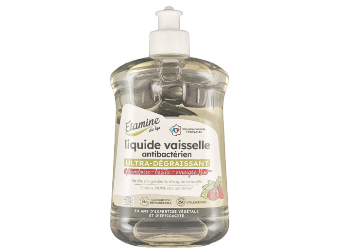 Liquide Vaisselle Antibactérien Ultra-Dégraissant 500mL
