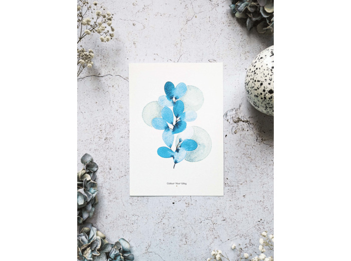 Affiche "Feuillage en rondeur"