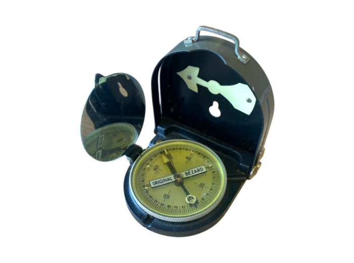 Boussole militaire Bézard Armée Française authentique | Vintage 1950-1970