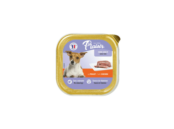 Repas plaisir Chien, Pâtée au poulet - 150g