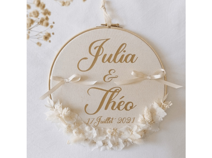 Tambour porte alliances