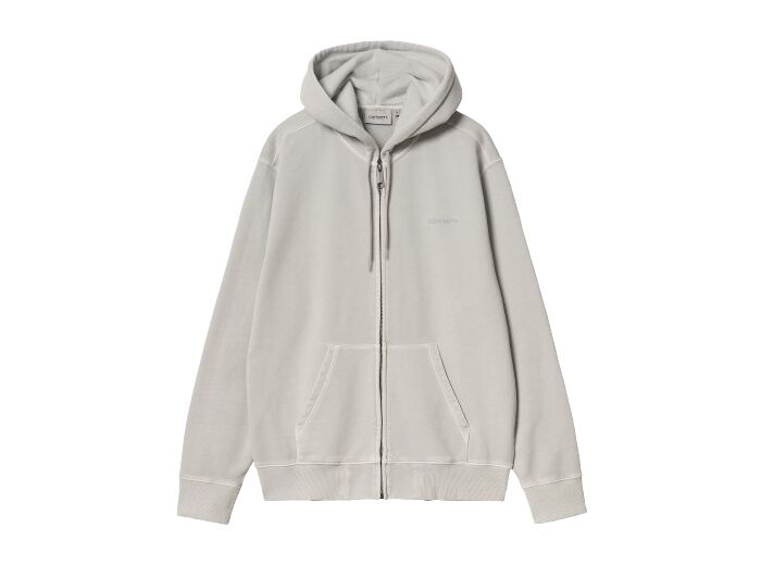 Sweat Zippé CARHARTT WIP Duster Script Basalt