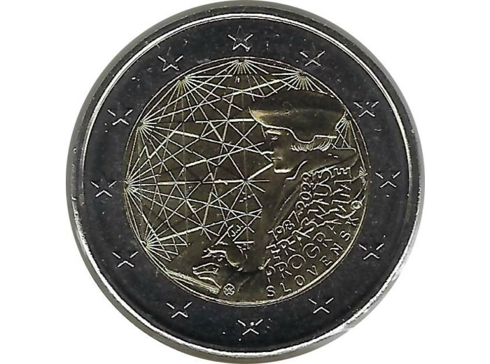 SLOVAQUIE 2022 2 EURO COMMEMORATIVE ERASMUS SUP
