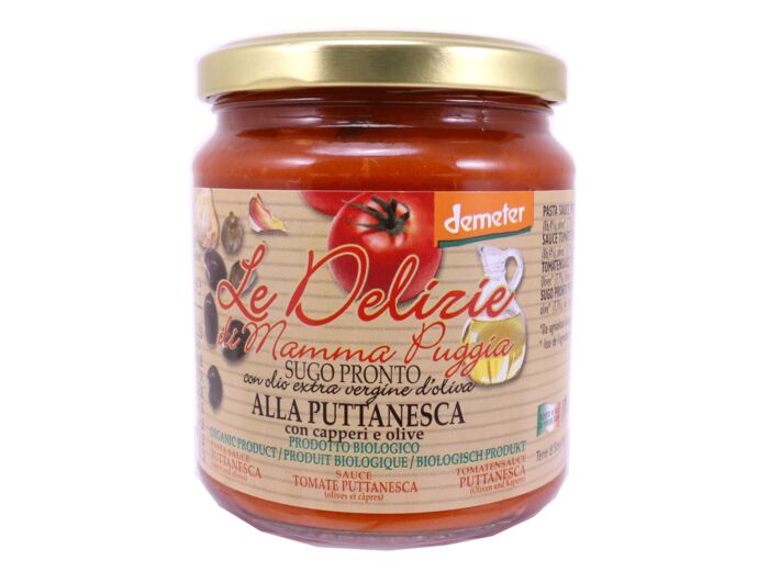 Sauce Tomate Puttanesca Bio 300g