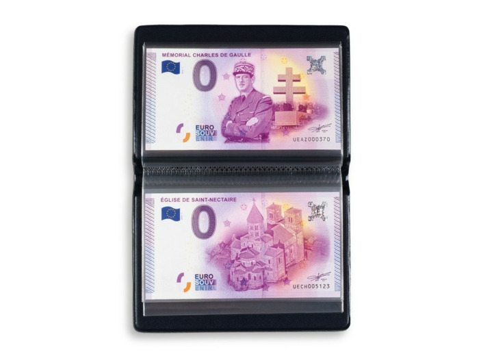 Album de poche ROUTE pour 40 billets 0 Euro Souvenir et Touristique 349259