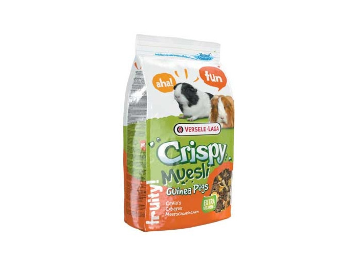 Mélange Crispy Muesli spécial cochons d'Inde - 2 tailles
