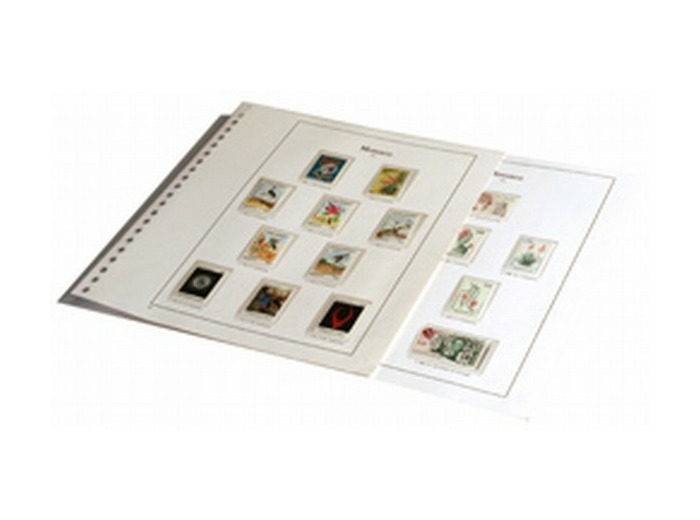 FEUILLE COMPLEMENTAIRE MONACO SC 2001 (JEUX AVEC POCHETTE) YVERT ET TELLIER