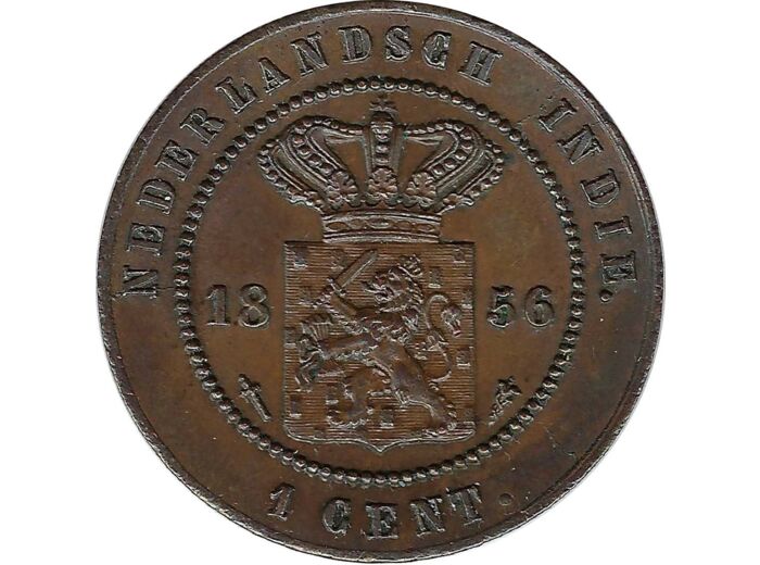 INDES ORIENTALES NEERLANDAISES (INDONESIE) 1 CENT 1856 TTB+