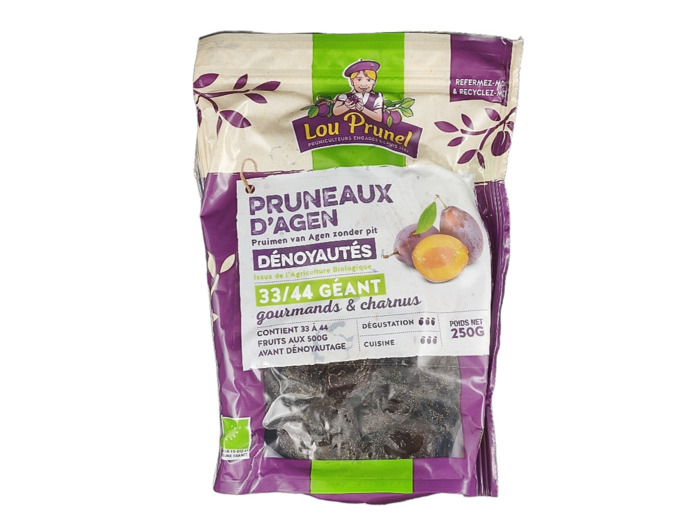 Pruneaux d'Agen 33/44 Géant 250g Bio