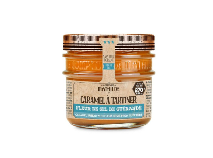 Caramel à Tartiner Beurre Salé Fleur de Sel de Guérande 270G