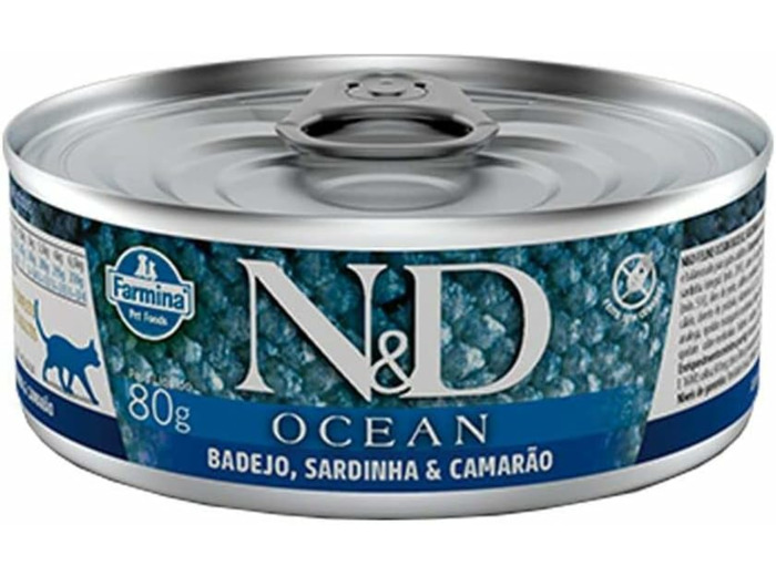 N&D Cat Ocean Tuna, Sardine & Shrimp 70 GR