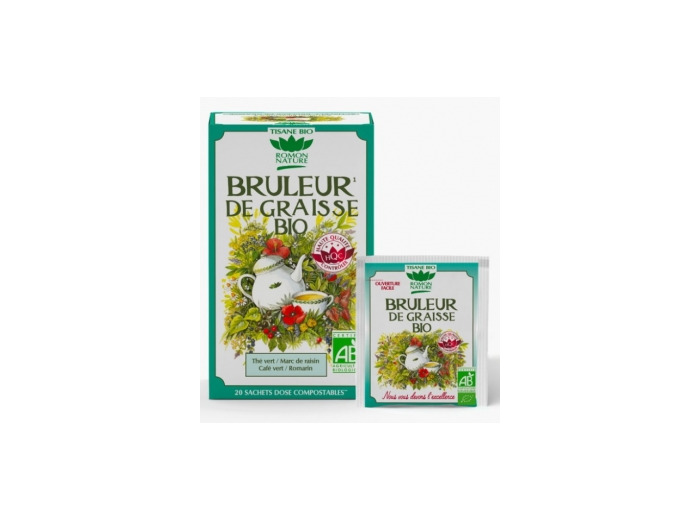 Tisane Bruleur de graisses Bio 20 sachets