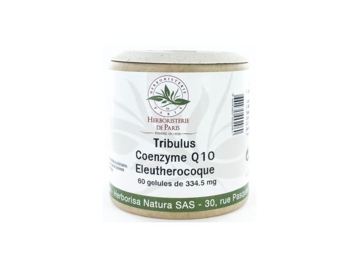 Tribulus Coenzyme Q10 Eleuthérocoque 60 Gélules