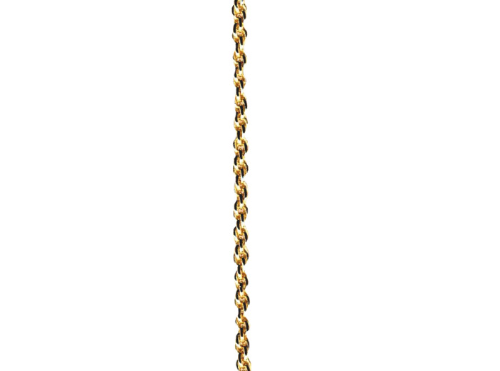 Collier 50cm en Plaqué Or - TORSADE